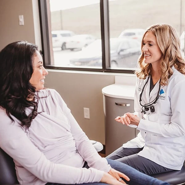 Dr. Sellers With Whitening Patient